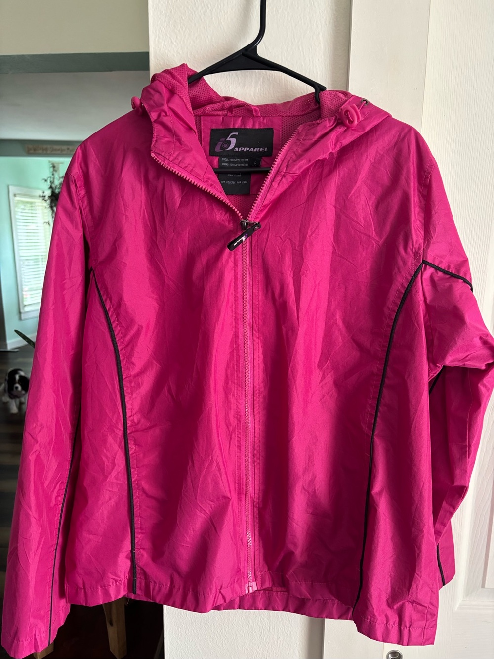 Women's Hot Pink Hooded Bomber Jacket